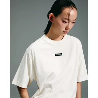 maison KEEPS | The Oversized Woven Patch Tee | Unisex | เสื้อยืด oversized ผ้านุ่มพิเศษ