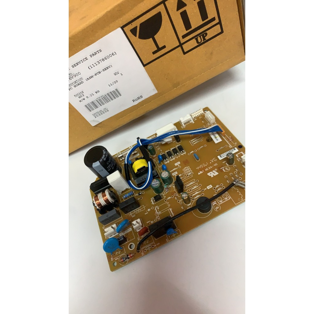 แผงวงจรแอร์ Carrier พาส43T6V900  อะไหล่แอร์ ของแท้ศูนย์