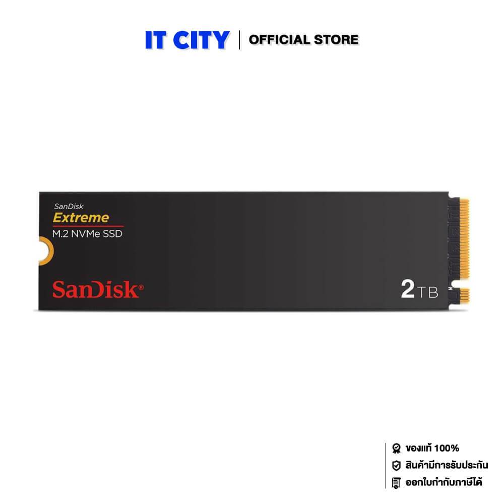 SANDISK EXTREME 2TB SSD M.2 NVMe 2280 PCIe 4 SDSSDX3N-2T00-G26 (5Y) MS6-000238