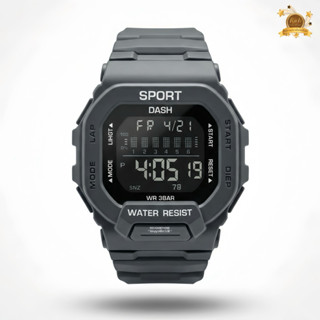 นาฬิกา DASH แท้ รหัส D4 ระบบดิจิตอล กันน้ำ 100% มีไฟ LED เต็…