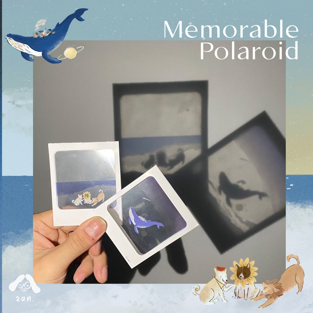 2an. Memorable Polaroid การ์ด โพราลอยด์ กลูต้าสตอรี่ ปลาวาฬ