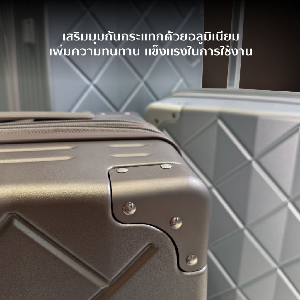 MYESCAPE BERMUDA SPORT FLEX กระเป๋าเดินทางล้อลาก โครงซิปขยายได้ 25% มี TSA Lock รับประกัน 5 ปี 20/30 นิ้ว ราคา ถูกที่สุด ดีลบีเคเค แกลเลอรีภาพที่ 5