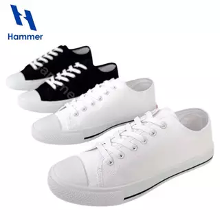 Hammer รองเท้าผ้าใบ รองเท้าลำลอง แบบผูกเชือก V-003