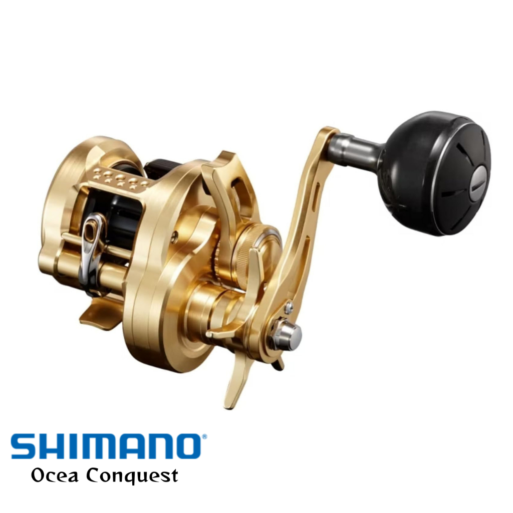 รอกเบทคาสติ้ง แข็งแรง Shimano Ocea Conquest ตกปลาทะเล แท้ ญี่ปุ่น