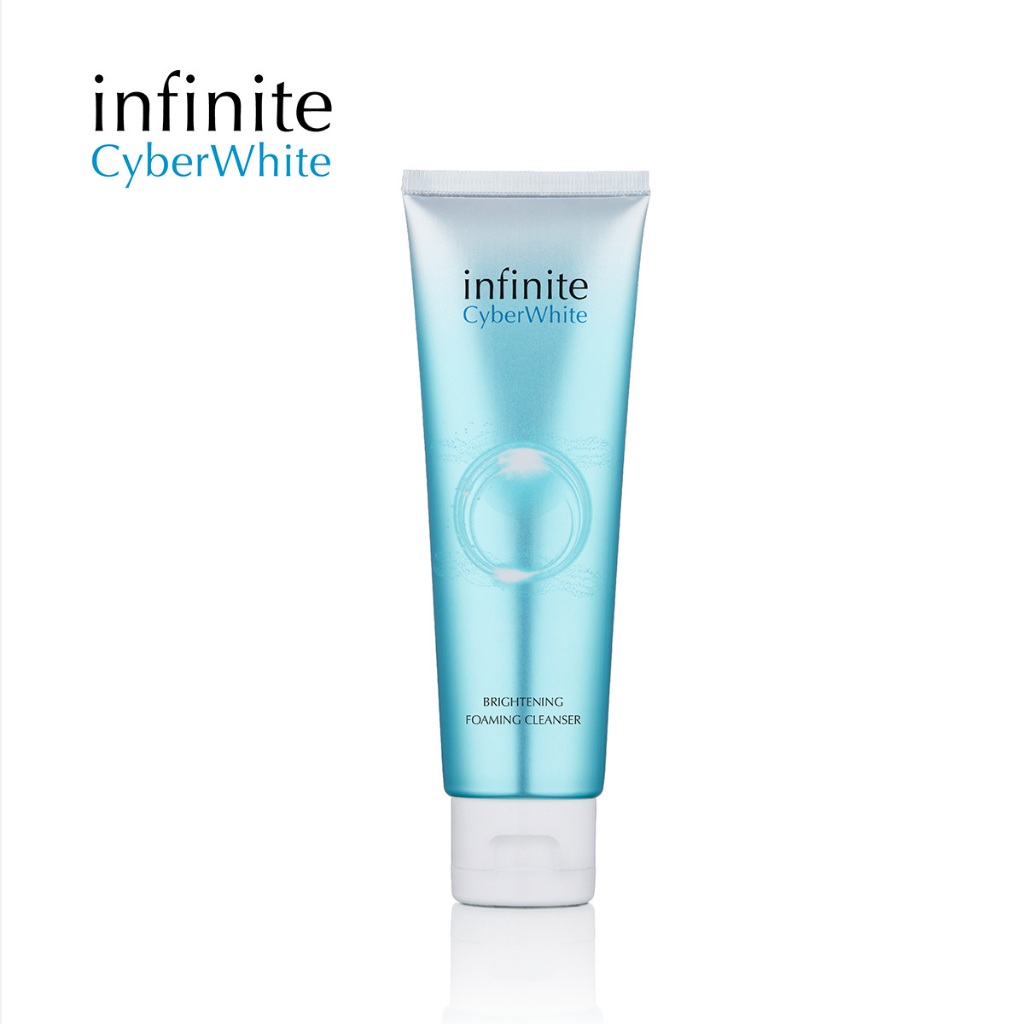 Infinite CyberWhite Brightening Foaming Cleanser ไบรท์เทนนิ่ง โฟมมิ่ง คลีนเซอร์ โฟมล้างหน้า 100 g.