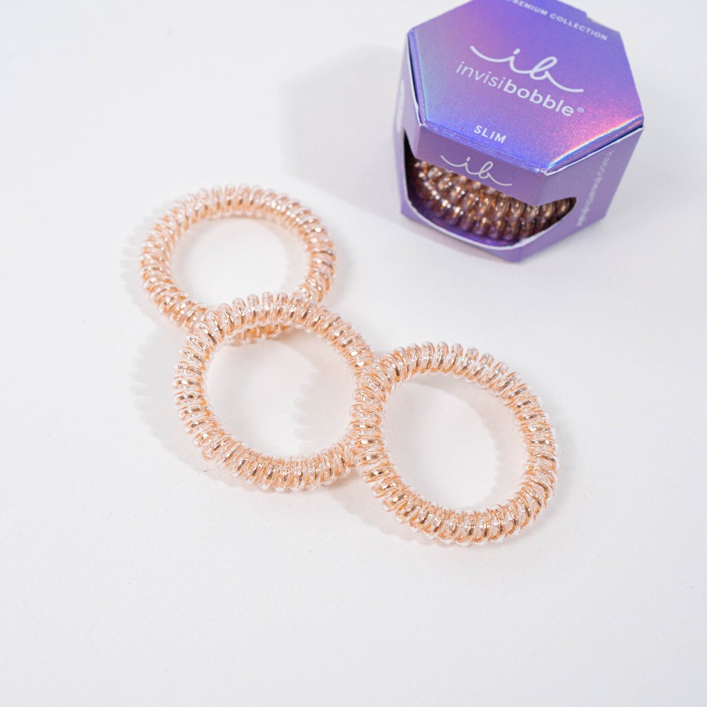 invisibobble รุ่น Exclusive Premium Hair Tie ยางรัดผมสำหรับผมปานกลาง ถนอมผม ไม่เป็นรอย มัดอยู่ทรงแต่ไม่ตึง ใช้ได้ทุกวัน - รูปที่ 3
