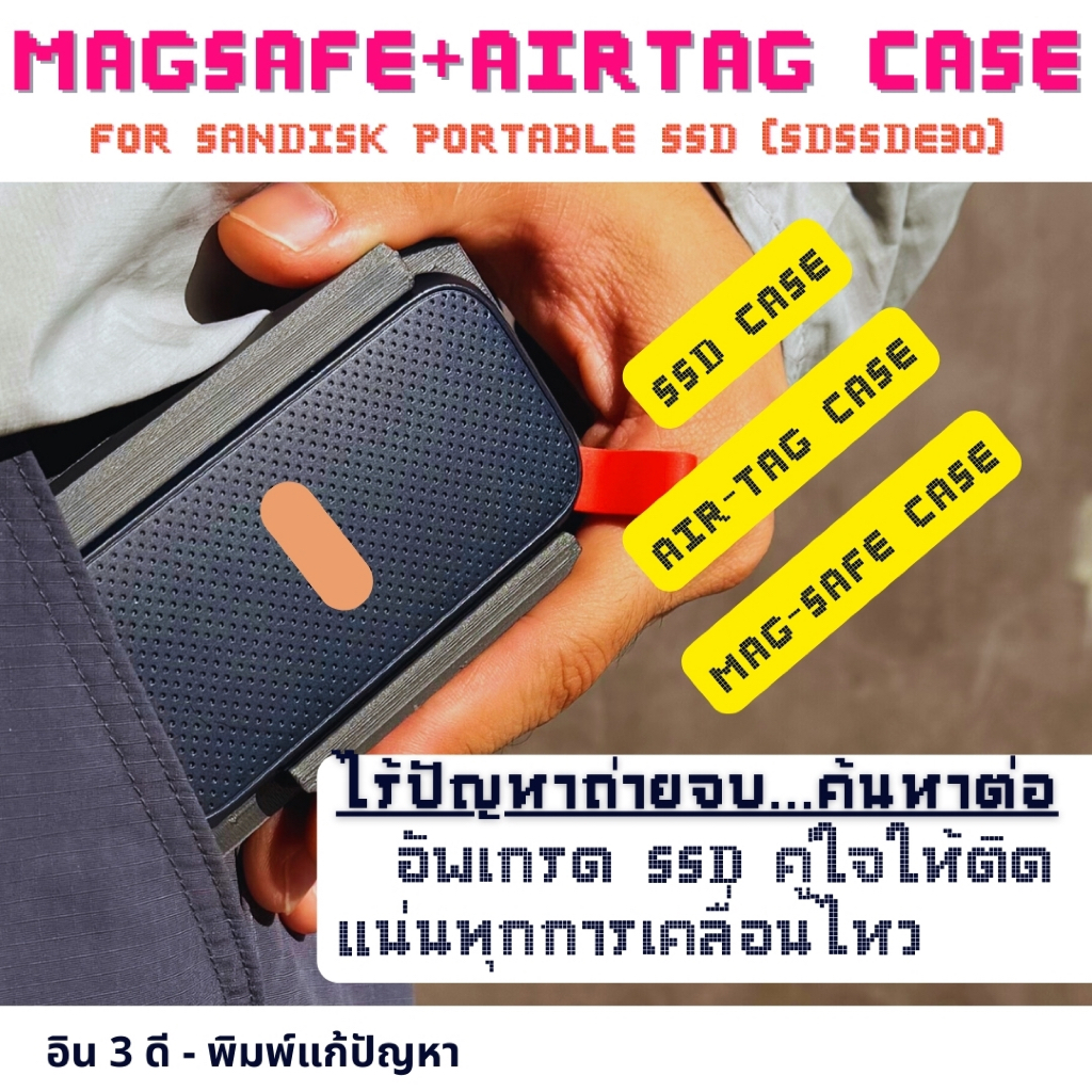 เคส SSD Sandisk SDSSDE30