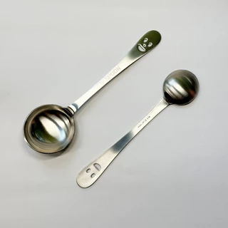 ช้อนตวงกุ๊กกู๋ สแตนเลส ขนาด (5ml/15ml) สแตนเลส 18-8 อย่างดี | Measuring spoon