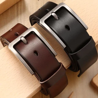 YUNO Belt doulilu เข็มขัดผู้ชาย ของแท้ หนังแท้ Men's Casual Genuine Leather Belt For Jeans Classic & Fashion YUNO002