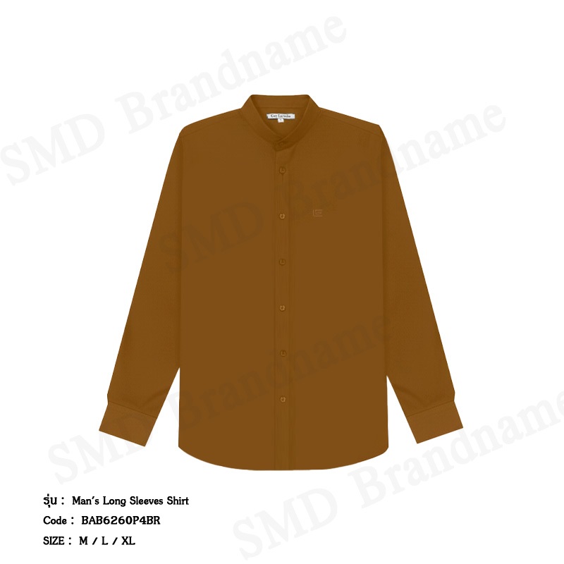 Guy Laroche เสื้อเชิ้ตแขนยาวผู้ชาย รุ่น Man’s Long Sleeves Shirt Code: BAB6260P4BR