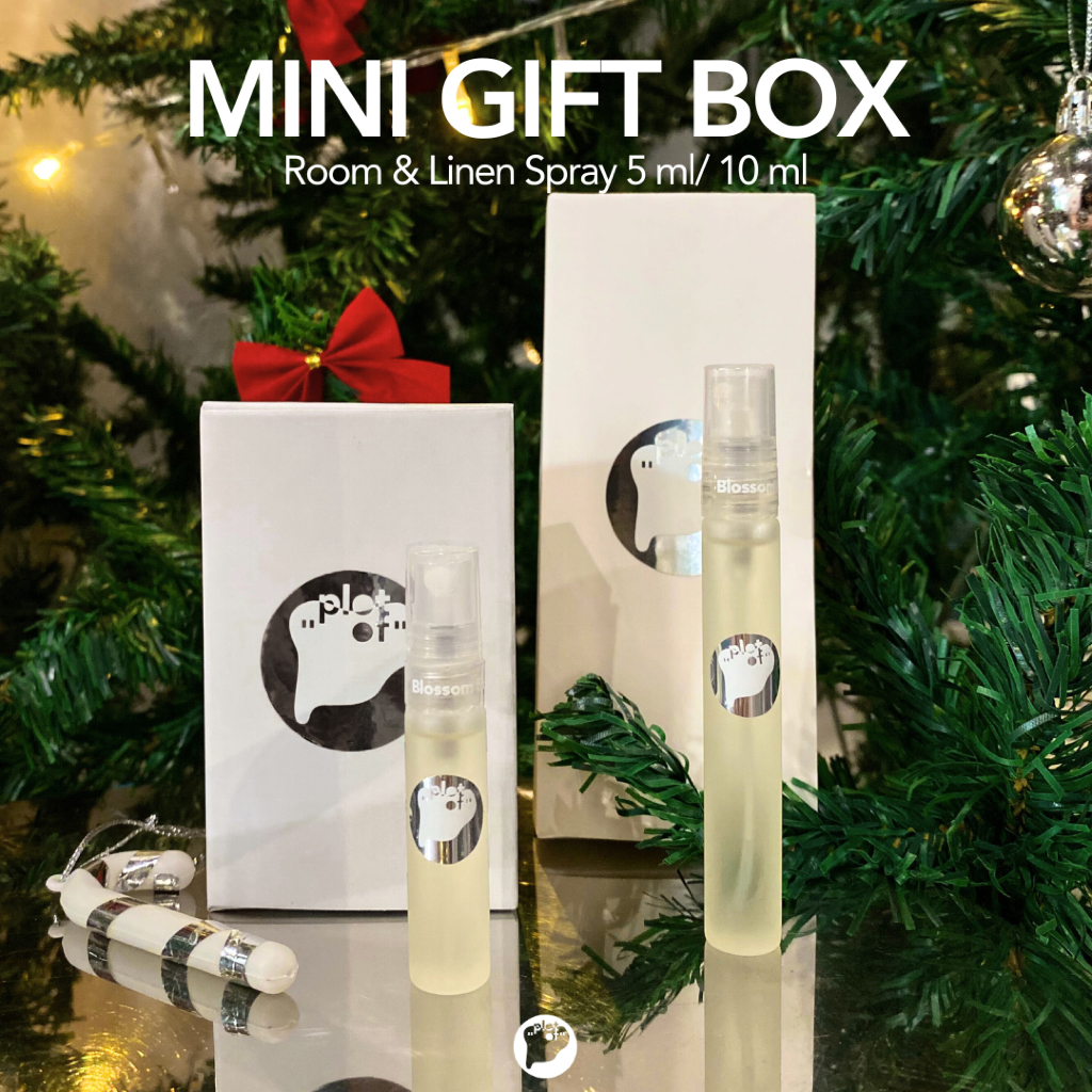 " plot of " Mini Room Spray Gift Box | 5 ml/10ml x 1 ขวด | " พลอทออฟ " ชุดของขวัญสเปรย์หอม ขนาดมินิ