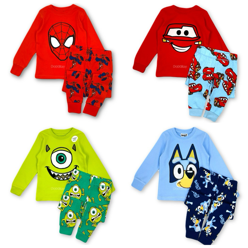 ชุดนอนเด็ก เซ็ต 2 ชิ้น ขนาด 1.5Y-7y