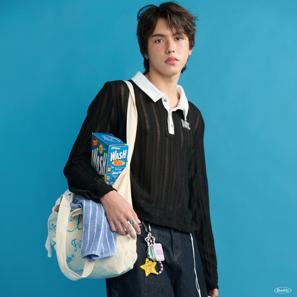 DADDYCLUB | Ragna Shirt เสื้อแขนยาว คอปก สุดน่ารัก - รูปที่ 3