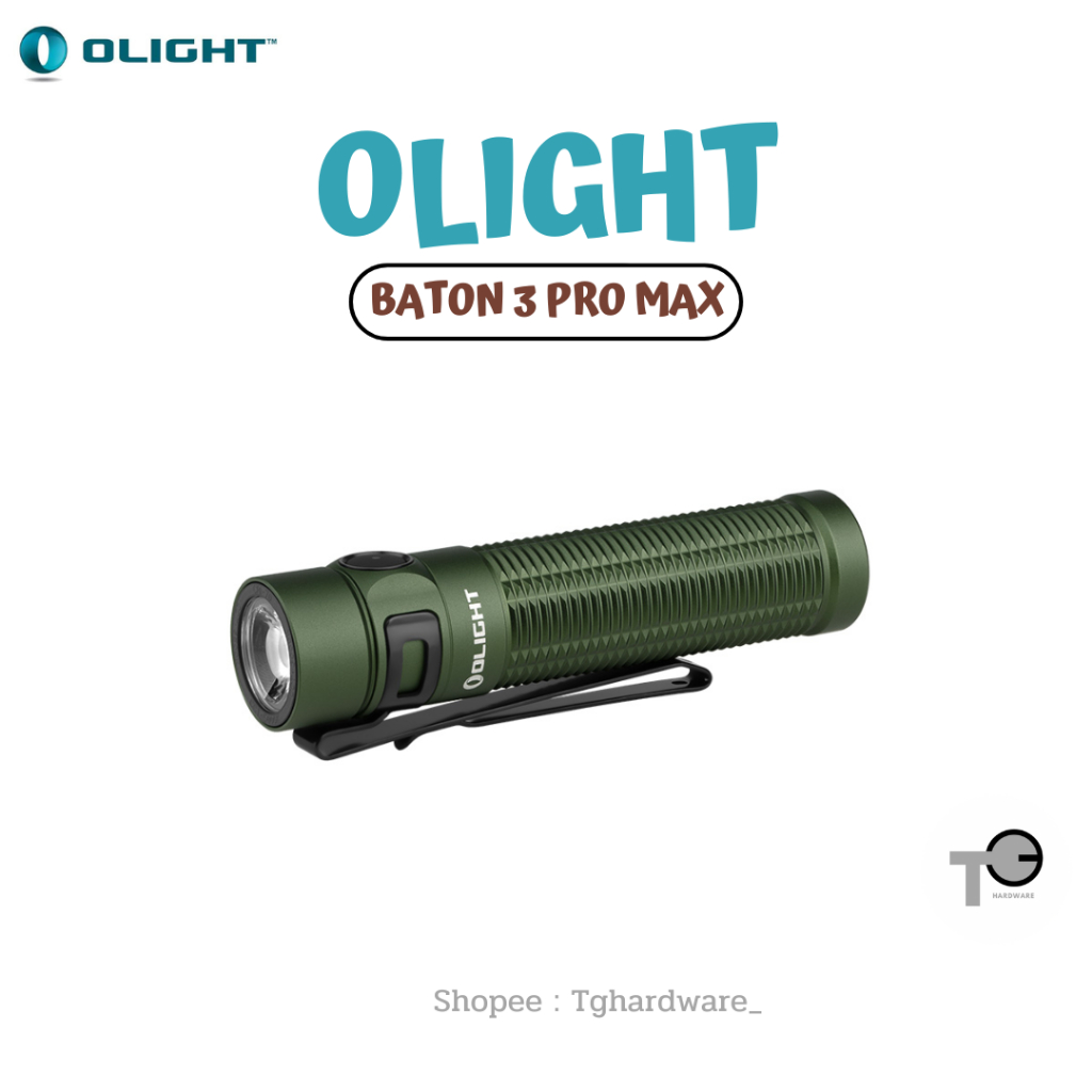Olight Baton 3 Pro max ไฟฉายพกแบบชาร์จแม่เหล็ก EDC 2500Lumens
