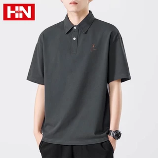 HYPNOS Polo Shirt H Collection 9001-F ผ้าหนาทรงสวย ใส่ได้ทั้งชายหญิง ทรงหลวมสบาย รีดง่าย เสื้อยืดโปโลสีพื้น