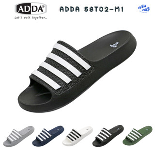 รองเท้าแตะ ADDA 58T02-M1 แบบสวมผู้ชาย EVA Foam เบา สบาย แห้งไว 7-10