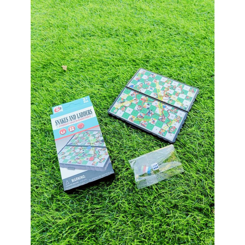 เกมส์บันไดงู  Snakes and Laddersแบบพกพา ขนาด13X13 cm. ราคา ถูกที่สุด ดีลบีเคเค แกลเลอรีภาพที่ 5
