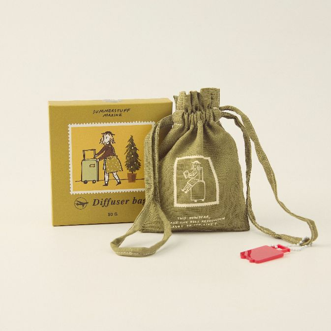 Summerstuff.marine - DIFFUSER BAG กลิ่น ARMCHAIR TRAVELLE  (50 g) - ถุงหอม สำหรับแขวน
