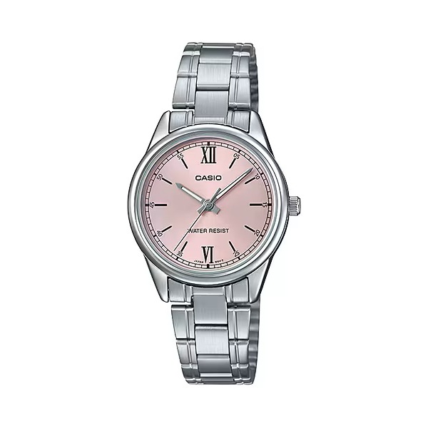 Casio นาฬิกาข้อมือผู้หญิง รุ่น LTP-V005D-4B2UDF Lady Watch Quartz