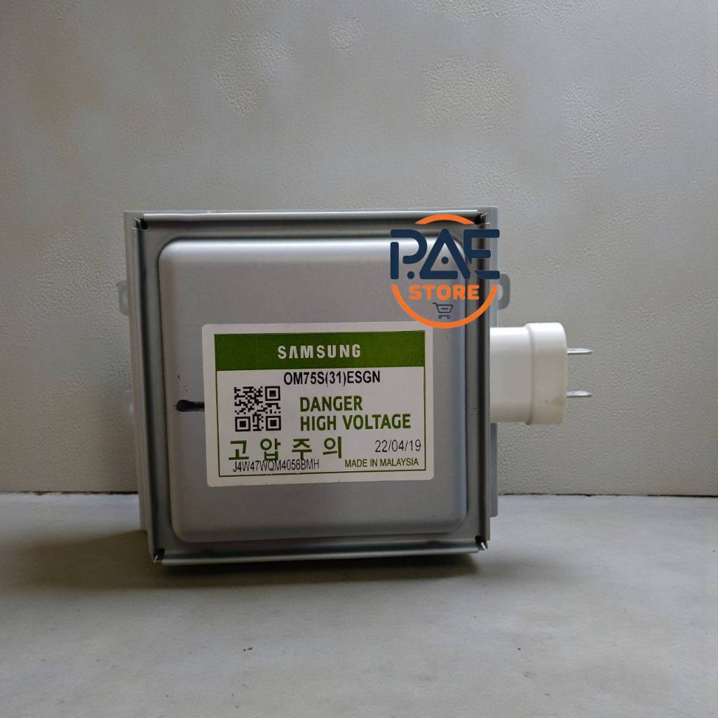 0001665 #แมกนีตรอนไมโครเวฟซัมซุง Magnetron Samsung เบอร์ OM75S(31)ESGN
