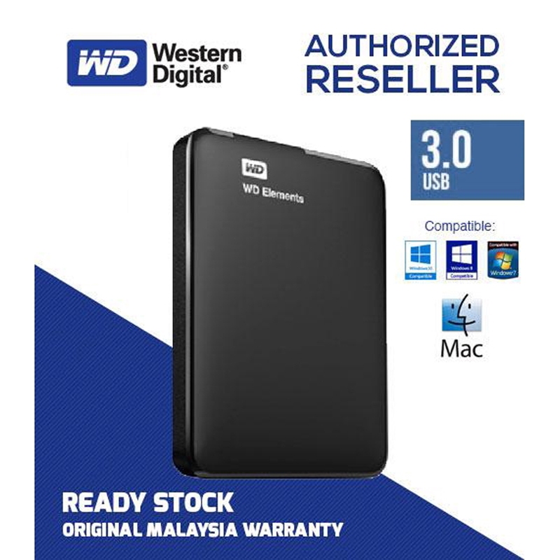 WD Hard Disk External 2.5'' HDD HighSpeed External HardDisk 1TB/2TB/4TB USB3.0 Portable hard drives ฮาร์ดดิสก์แบบพกพา - รูปที่ 5