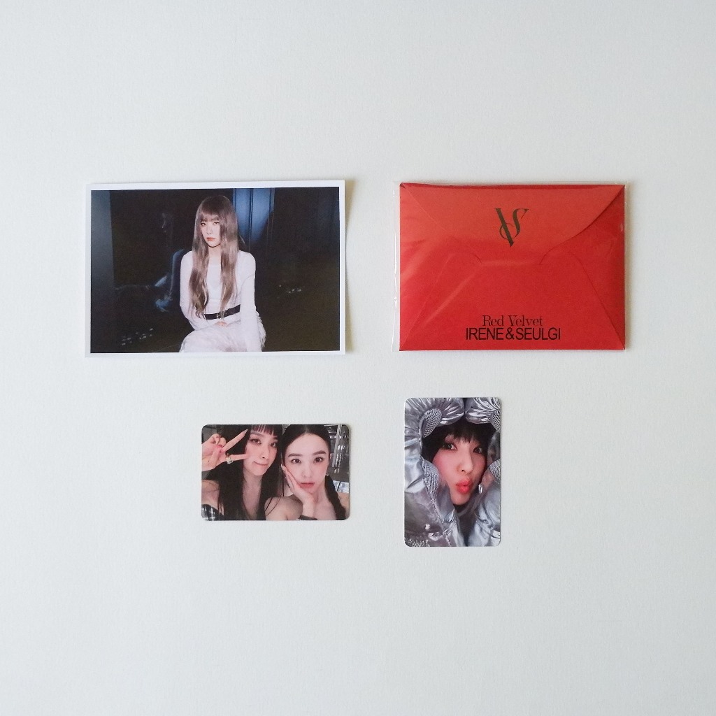พร้อมส่ง อัลบั้มเต็ม ไม่แกะ Red Velvet - IRENE & SEULGI - 2nd Mini Album [TILT] (SMART ALBUM) (QR Ve