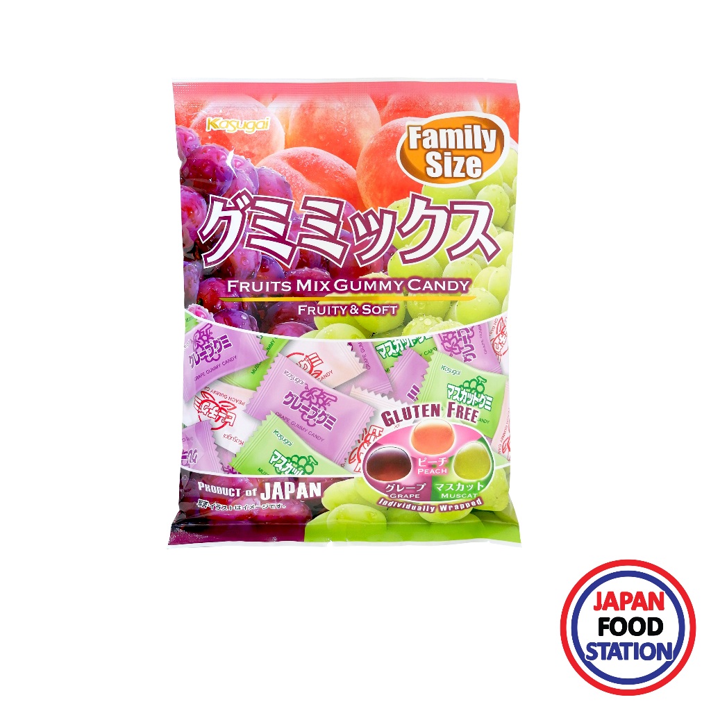 KASUGAI  SEIKA FAMILY SIZE GUMMY MIX 295G(22751) กัมมี่รวมรส