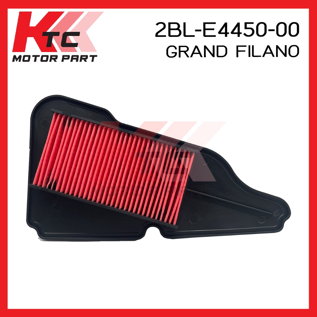 ไส้กรองอากาศKTC  Filano  Fiore มอเตอร์ไซค์ อย่างดี 1WC-E4450-00