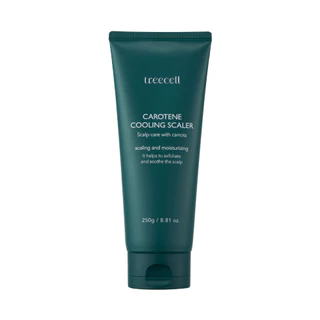 TREECELL Carotene Cooling Scaler ลิตภัณฑ์ขจัดคราบหนังศีรษะ 200ml