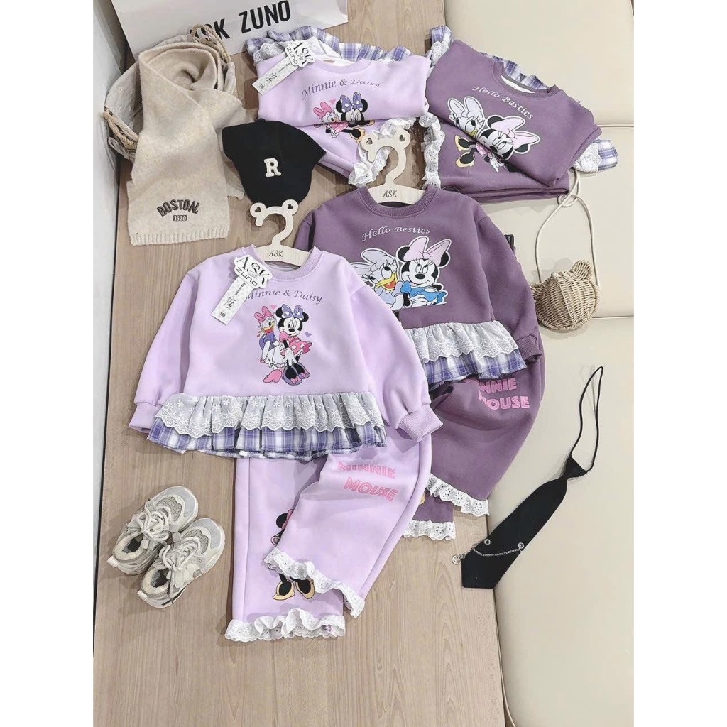 พร้อมส่ง ฬ82-ฬ83 7232 ชุดน้องมินนี่