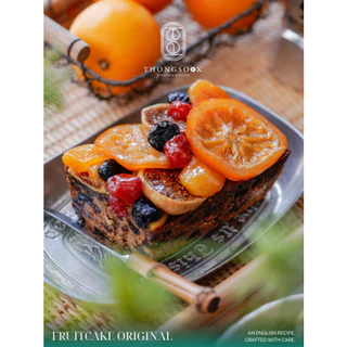 [630 กรัม] Fruitcake by Thongsook | Special Topping Fruitcake | ผลไม้แน่นฉ่ำ ไม่ใส่เชอร์รี่เขียวแดง