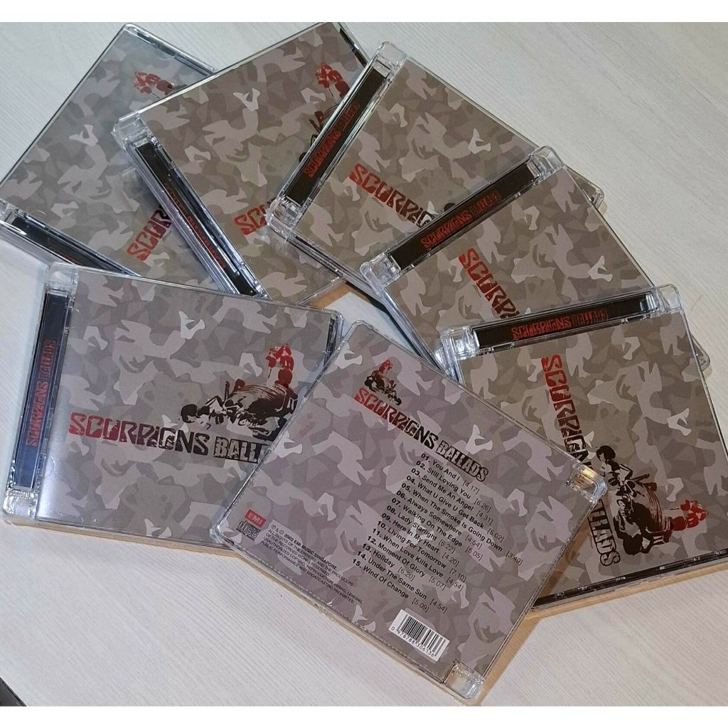 CD Scorpions อัลบั้ม “Ballads” มือ1