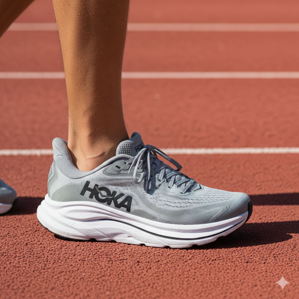 Hoka Clifton  10 สี galactic grey ของแท้ มือสอง รองเท้าวิ่งมือสอง รองเท้าวิ่ง รองเท้ากีฬา รองเท้ามือ