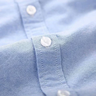 เสื้อเชิ้ตคอปก แขนสั้น ผ้า Premium Oxford By BSizeU ทรงเข้ารูป รีดง่ายยับยาก ยิ่งซักยิ่งนิ่ม