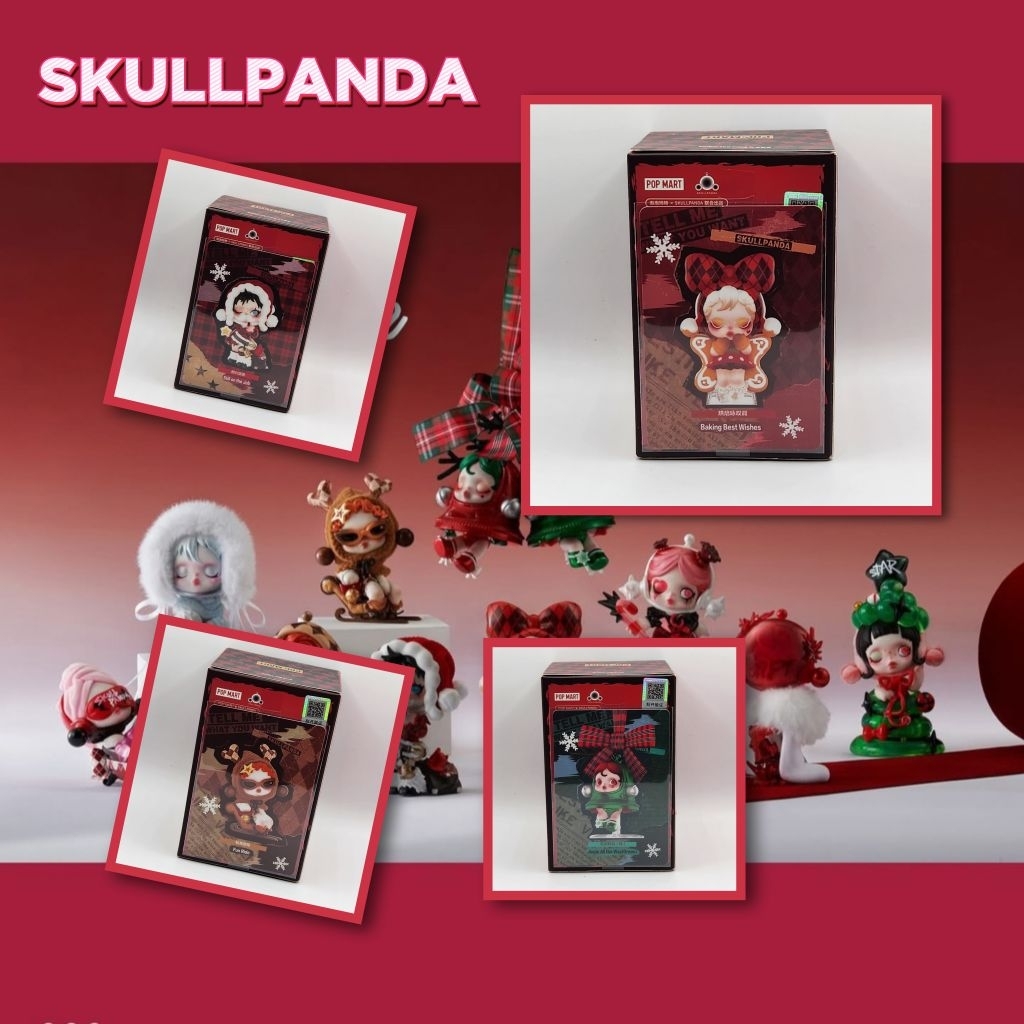เช็คการ์ด พร้อมส่งจากไทย SKULLPANDA Tell Me What You Want
