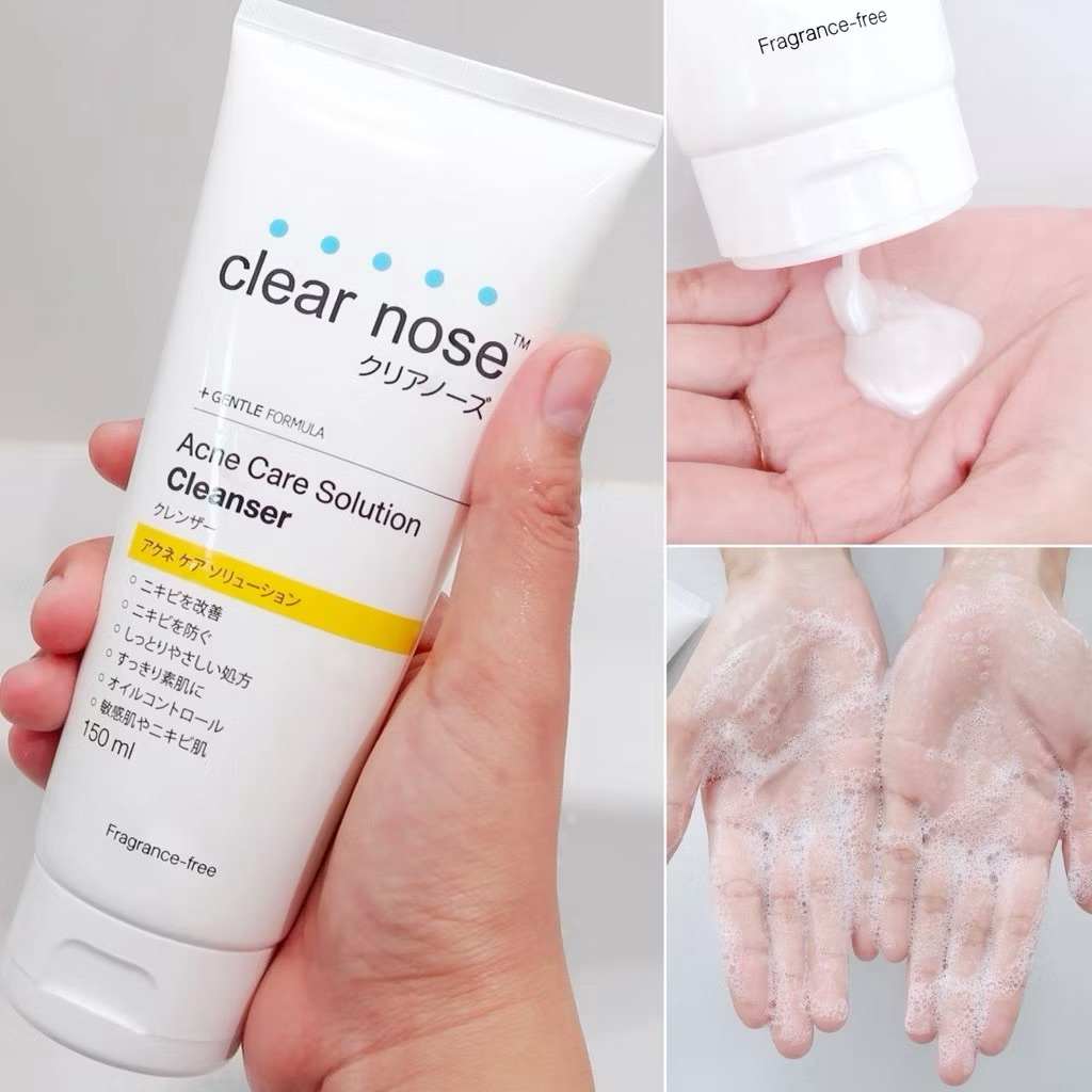 โฟมล้างหน้า Clear Nose เคลียร์โนส แอคเน่ แคร์ โซลูชั่น รูปที่ 7