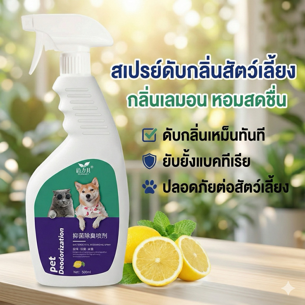 พร้อมส่ง ส่งไวจากไทย 🔥eddga สเปรย์กำจัดกลิ่นสัตว์ ดับกลิ่น แมว หมา กลิ่นฉี่ กลิ่นทรายแมว สารสกัดธรรม