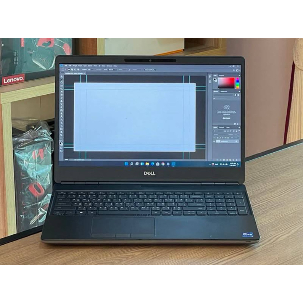 Dell Precision 7560 Mobile WorkStation i7-11850H SSD1TB RAM32GB NVIDIA RTX A2000 (4GB GDDR6) สินค้าม