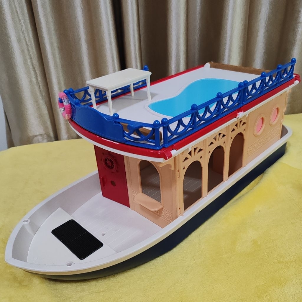 💥สินค้า​มือสอง​💥 037 sylvanian​ เรือซิลวา​เนียน​ บ้านตุ๊กตา​