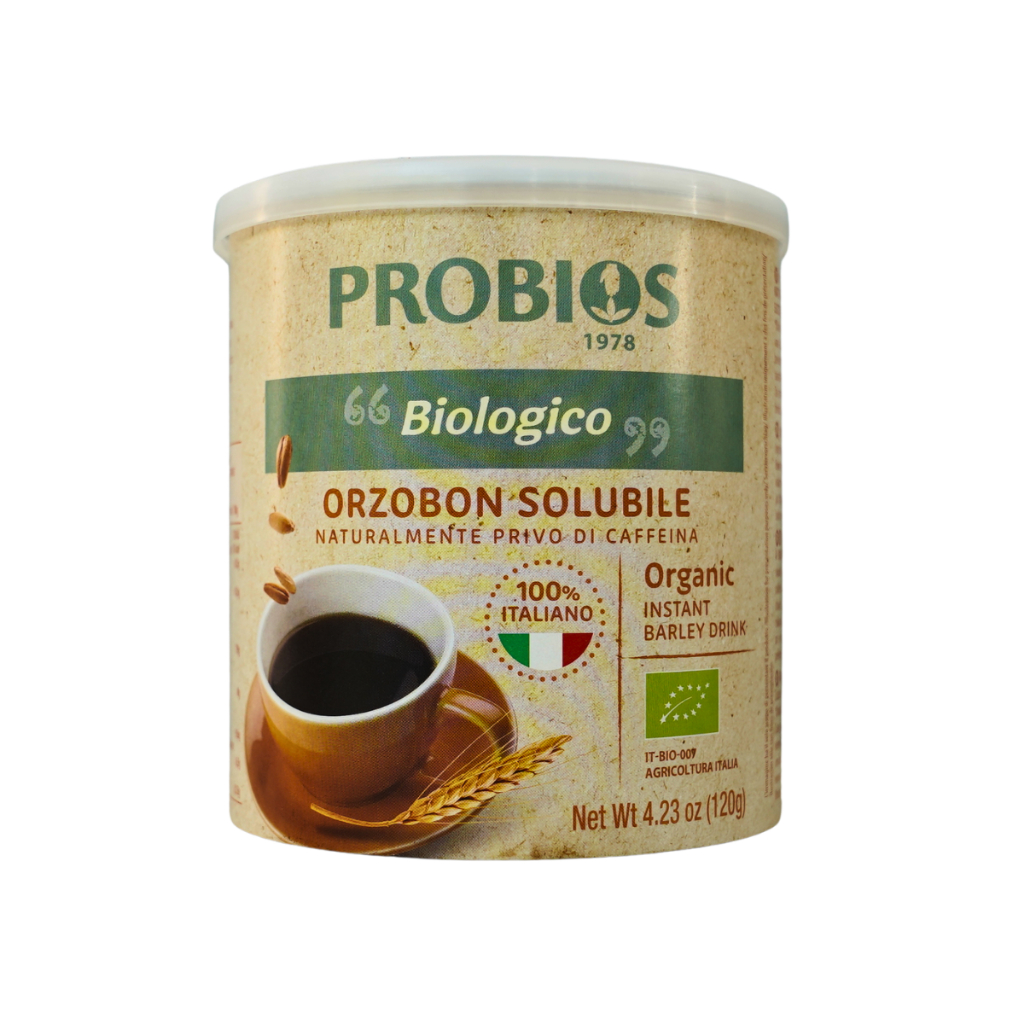 Natural Efe | Probios Orzobon Solubile | Organic Instant Barley Drink | เครื่องดื่ม ข้าวบาร์เลย์ ออร์แกนิค 120g
