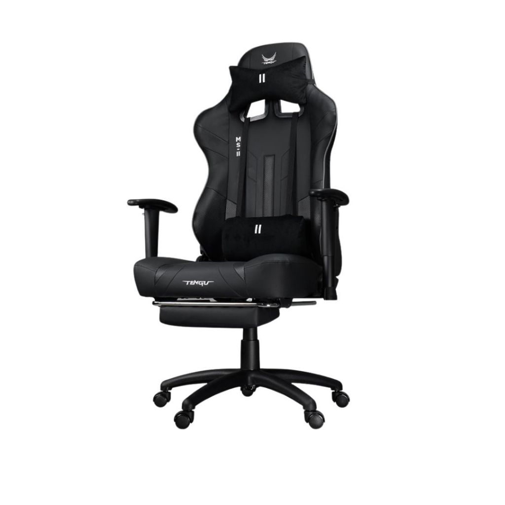Tengu MS-II Gaming Chair เก้าอี้เกมมิ่ง ปรับเอนนอนได้ 180 องศา รับน้ำหนัก 130 กก. รับประกัน 1 ปี