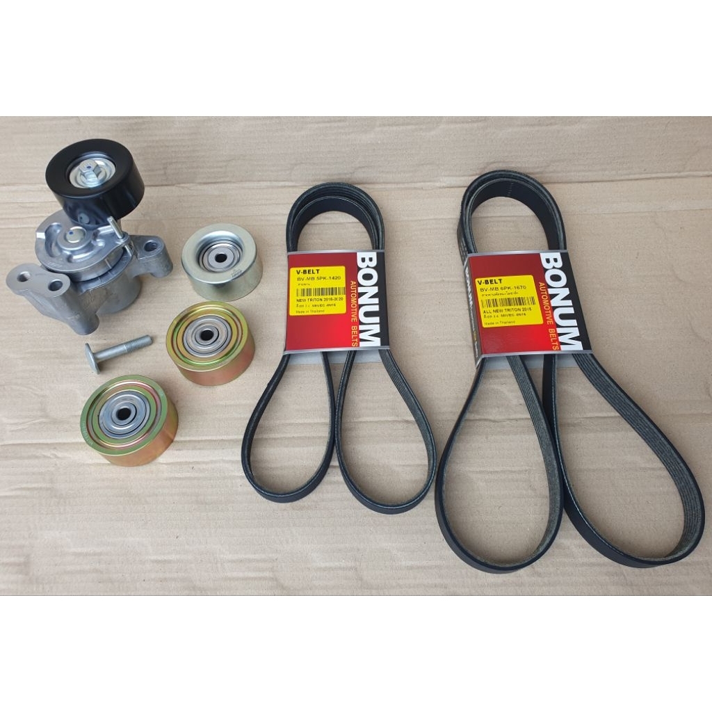 ชุดสายพาน Allnew Pajero2.4 4N15 ปี2016-2024