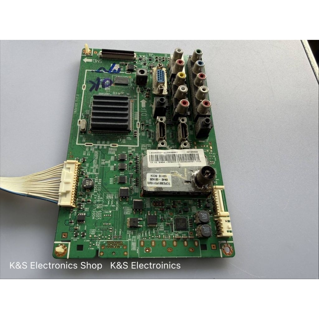 Mainboard Samsung LA32B350F1 พาร์ท BN94-03060M , BN94-02946S (เมนบอร์ด ซัมซุง)อะไหล่แท้/ของถอดมือสอง