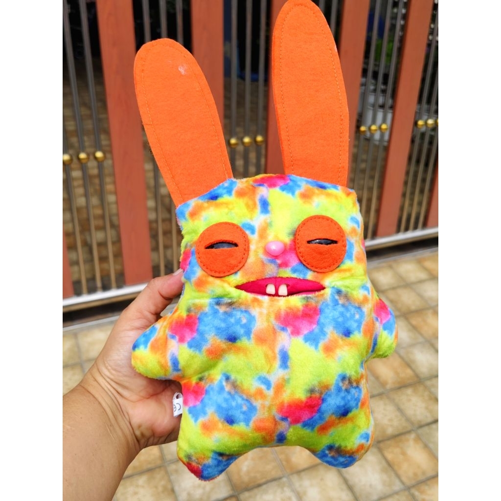 (เทียบแท้)ตุ๊กตาน้องเหยิน Flugger monster ตัวใหญ่ 8นิ้ว งานสวยมาก เหมาเเป็นของขวัญปีใหม่ให้เด็กๆ