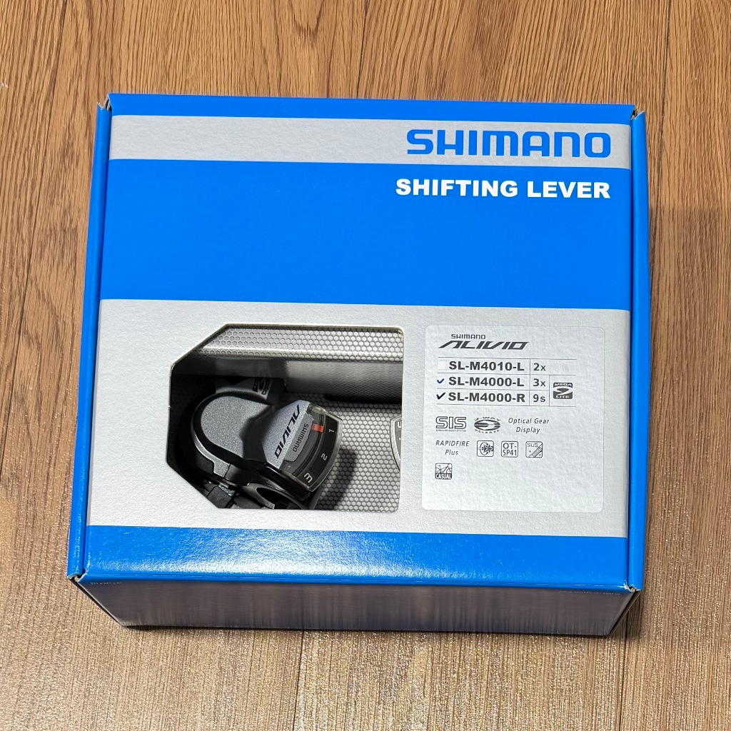 มือเกียร์ SHIMANO SL-M4000 3x9 สปีด กล่อง แท้ศูนย์ไทย รูปที่ 2