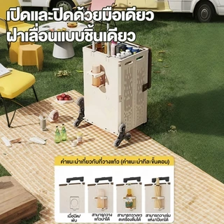 FORYO รถเข็นช้อปปิ้ง ตะกร้าช้อปปิ้งพับ 160L ความจุขนาดใหญ่ หมุน 360องศา ดีไซน์ใหม่ นั่งได้ 🛡️แข็ง🛡️