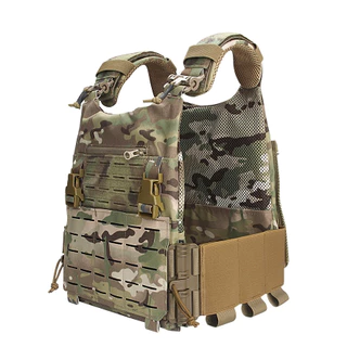 waomenn_Vest ชุดหัวเข ็ มขัดปลดเร ็ ว FCSK กระเป ๋ าคาดเอวเข ็ มขัดยางยืด Molle สากล