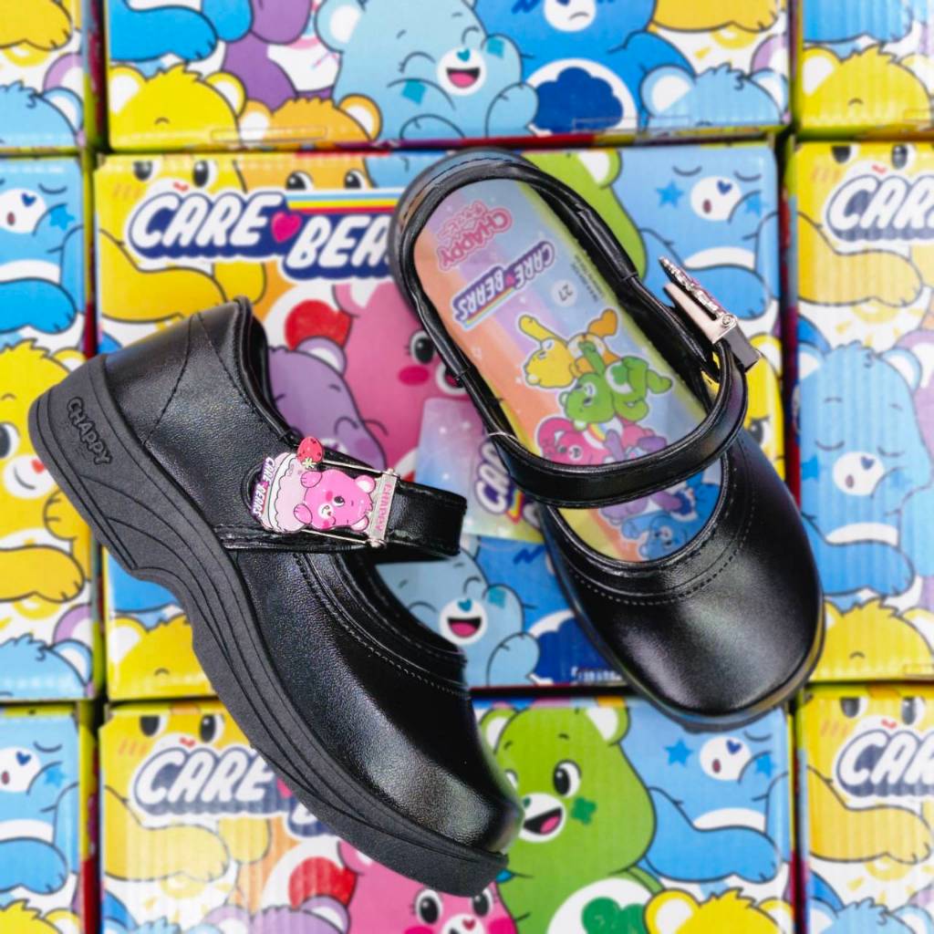 รองเท้านักเรียน Care Bears CB-5 รองเท้านักเรียนแคร์แบร์จาก Chappy ไซส์ 25-35 พร้อมส่ง ราคา ถูกที่สุด ดีลบีเคเค แกลเลอรีภาพที่ 8