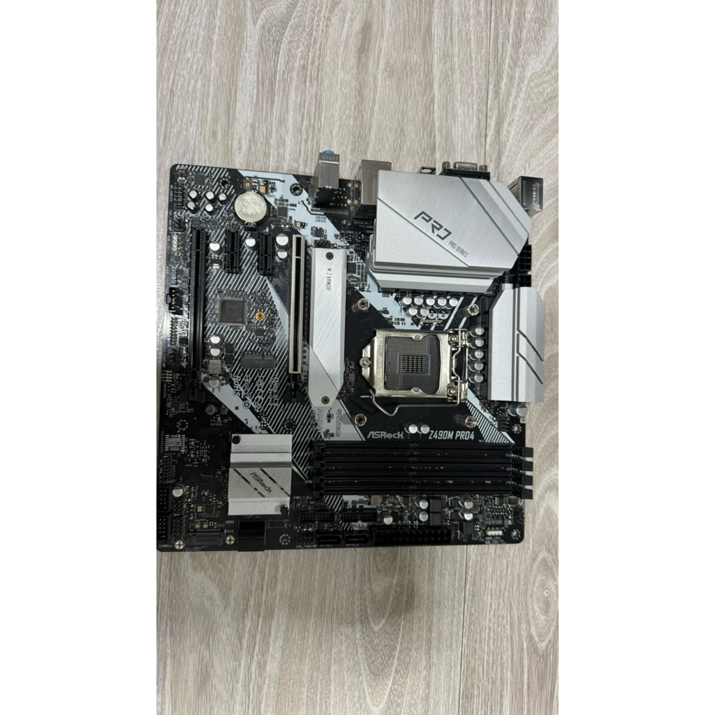 MAINBOARD (เมนบอร์ด) มือสอง 1200 ASROCK Z490M PRO4 พร้อมส่ง