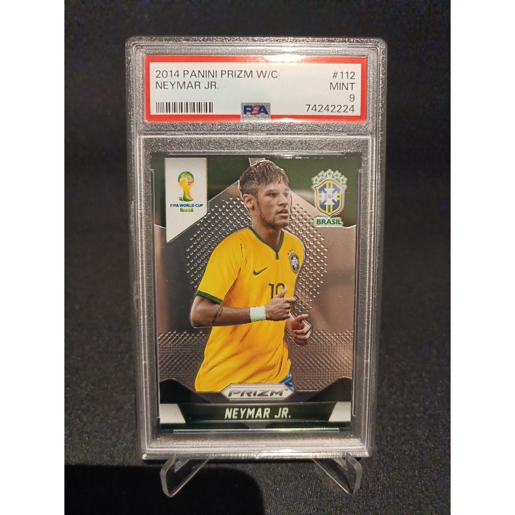 2014 Panini Prizm World Cup Neymar Jr PSA 9